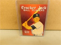 Mickey Mantle Cracker Jack baseball card