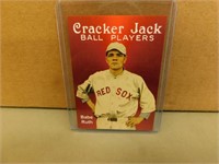 Babe Ruth Cracker Jack baseball card