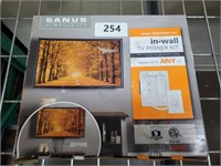 Sanus in wall TV power kit