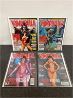 (4) Vampirella Magazines Kiss vs. Vampi....