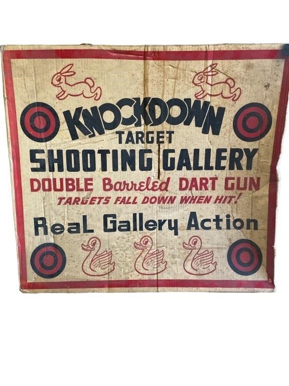 Knockdown Target Shooting Gallery (Metal)
