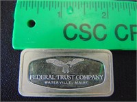 Federal Trust Co Silver Bar