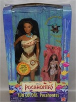Mattel Sun Colors Pocahontas Doll 13328 in Box