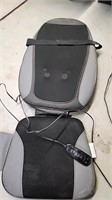 Massager and heater seat with remote homedics