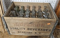 Syracuse Soda Crate W/ Bottles