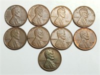 OF) 1955 proof wheat penny and more