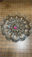 Glass Egg plate