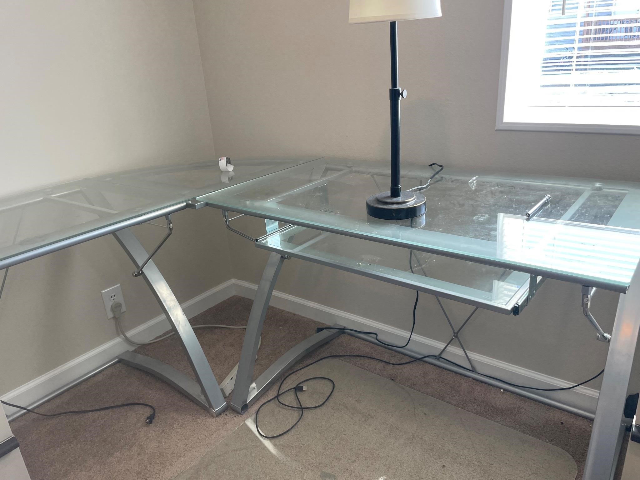 Glass office Desk