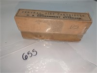 Vtg Full Box 20 US Gov't Standard 45-70 Cartridges