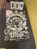 Grateful Dead Blue Cheer in Concert Venue Poster