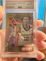 2019 Ja Morant panini chron  PSA 10