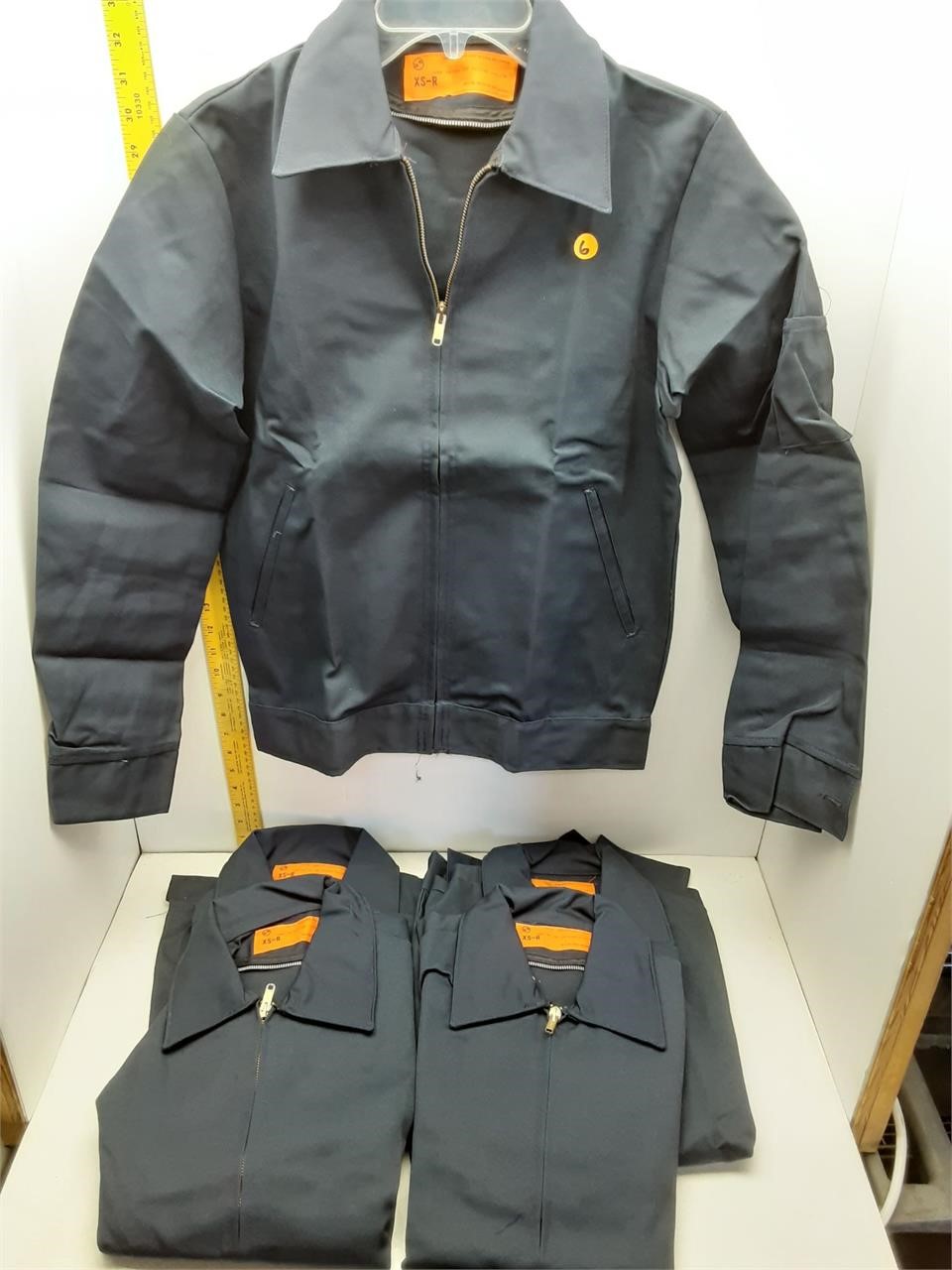 5 NEW UNION MADE POLYESTER WORK JACKETS XS-R