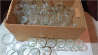 Misc. Canning Jars:  seventeen pint jars, one refr