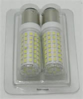 White 600K LED Light Bulbs - 2 Pack