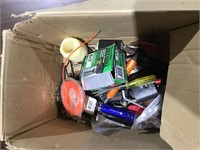 Box of miscellaneous flashlight screwdrivers