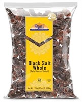 Rani Black Salt Raw Whole (Kala Namak) Mineral 32o