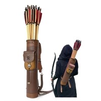 Arrow Quiver or Rustic Leather Quiver - Back Quive