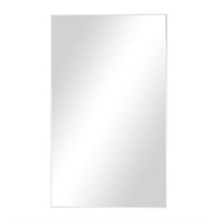 Deco 79 Wooden Wall Mirror with Thin Frame, 24" x