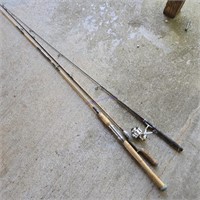 1 Fishing Combo w/ 2 Rods