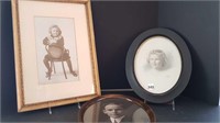 1905 ROY STUDIO PHOTO IN OVAL FRAME +