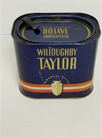 "Willoughby Taylor" Tobacco Tin
