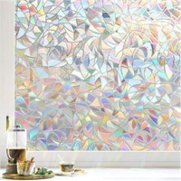 rabbitgoo Window Privacy Film  Rainbow Window Clin