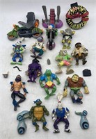 (JT) Vintage Teenage Mutant Ninja Turtles Action