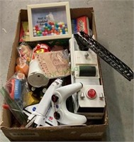 Great lot of small toys includes a white