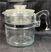 Pyrex Percolator 6-Cup Glass Coffee Pot