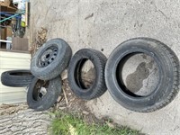 Tires, Assorted, see pic for size