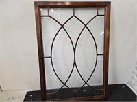 Nice Decorative Cabinet Door / Window 26 x 38 1/2"