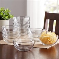 Round Glass Bowls Catering Pack, Set of 12