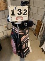 OSU Golf Bag with Clubs (Left Handed)