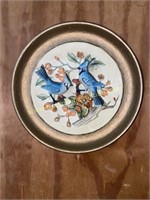 Blue jay wall plaque