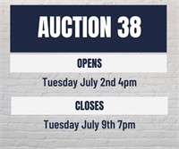 UsedTwo Auction 38 Dates and Times