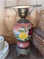 Hand painted lamp base