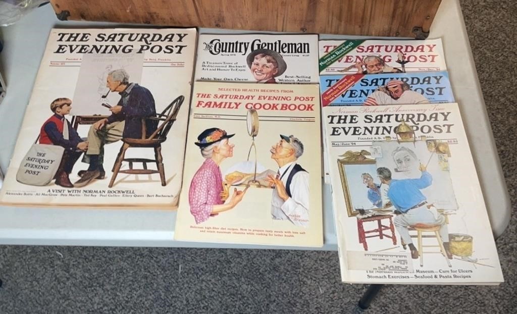 VINTAGE NORMAN ROCKWELL COVER MAGAZINE