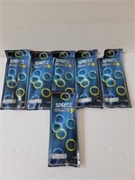 6 packs of spritz glow bracelets