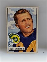 1951 Bowman #77 Tommy Kalmanir Los Angeles Rams