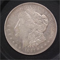 US Silver Coin 1921 Morgan Silver Dollar $1, circu