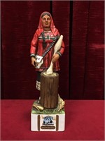 Sky Country Bourbon Iroquois Woman Decanter