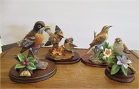 4 Andrea Sadek Bird Figurines