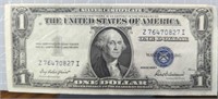 Silver certificate 1935 $1 banknote