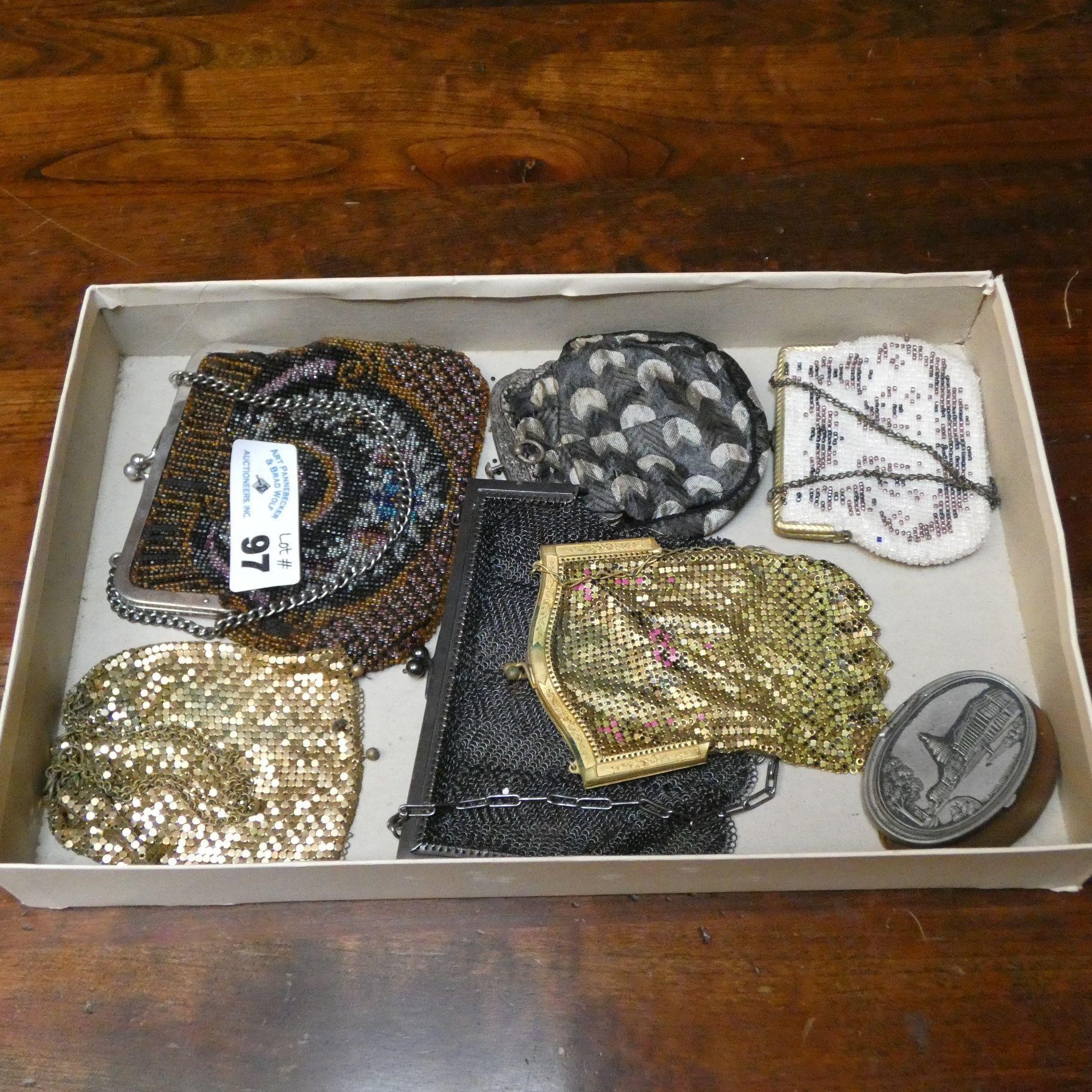 Assorted Early Beaded, Mesh & Other Coin Purses