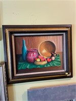 Signed Still Life Painting