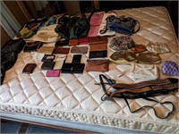 Large Lot of Vintage Purses and Wallets