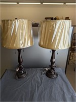 2 Lamps Set- Pull Chain  & Double Bulb