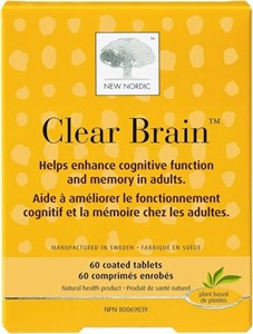 Sealed-New Nordic-Clear Brain Tablets