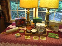 Assorted Lot of Country Style Household Items