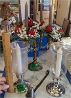 Salisbury Pewter Candle Holders, Candelabra